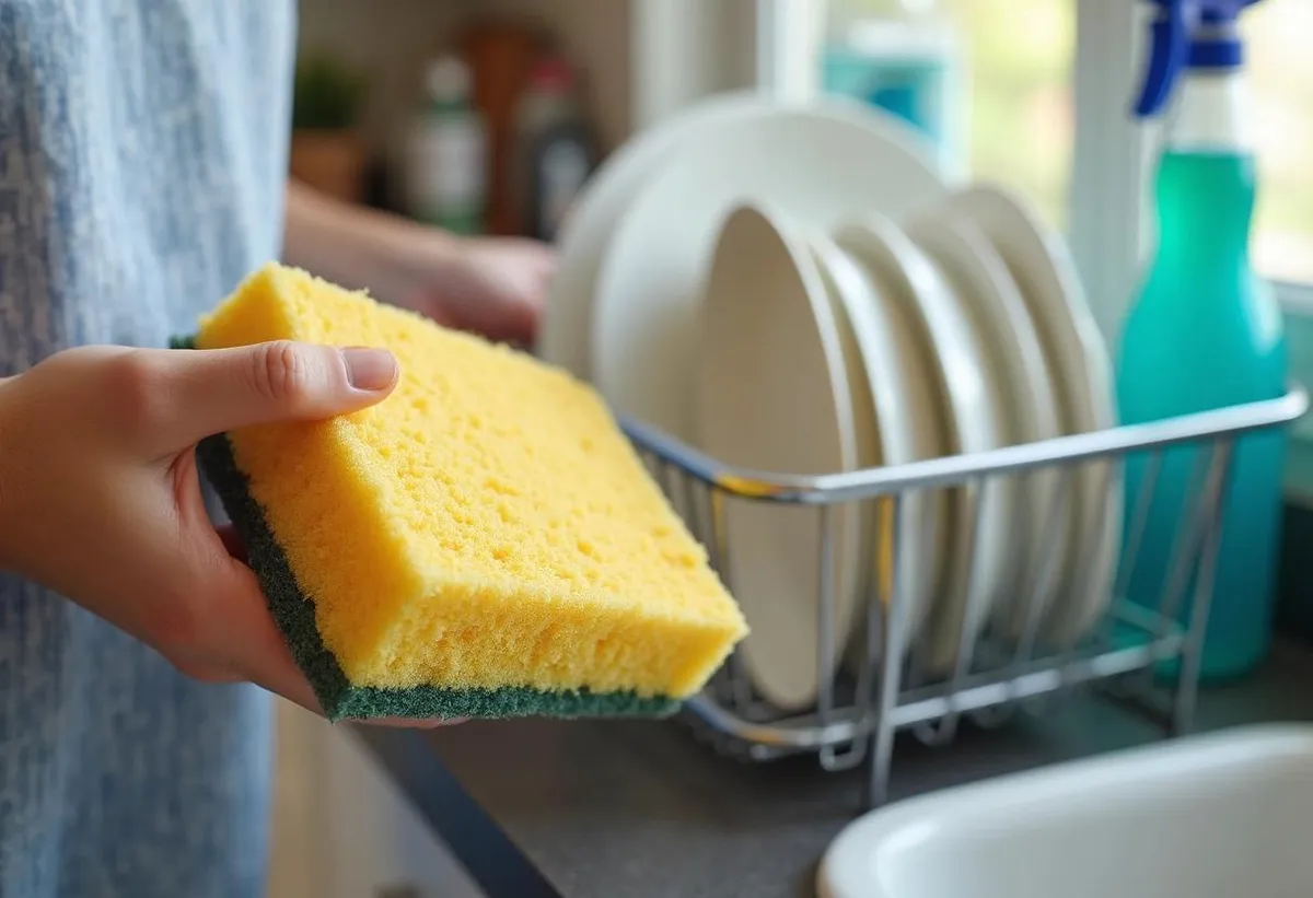 De keukenspons: Een Klein Knipje met Groot Effect